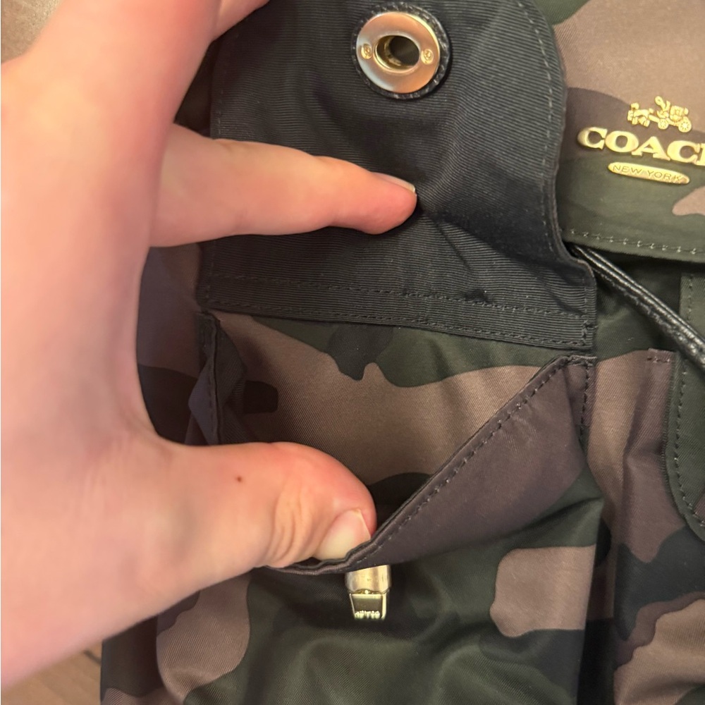 Coach Camo Backpack - Picture 3 of 10